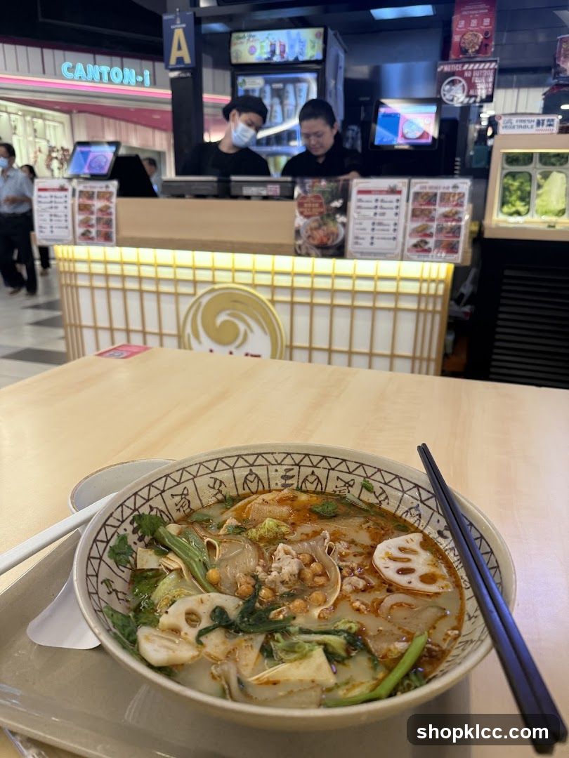 Noodle Soup Dish