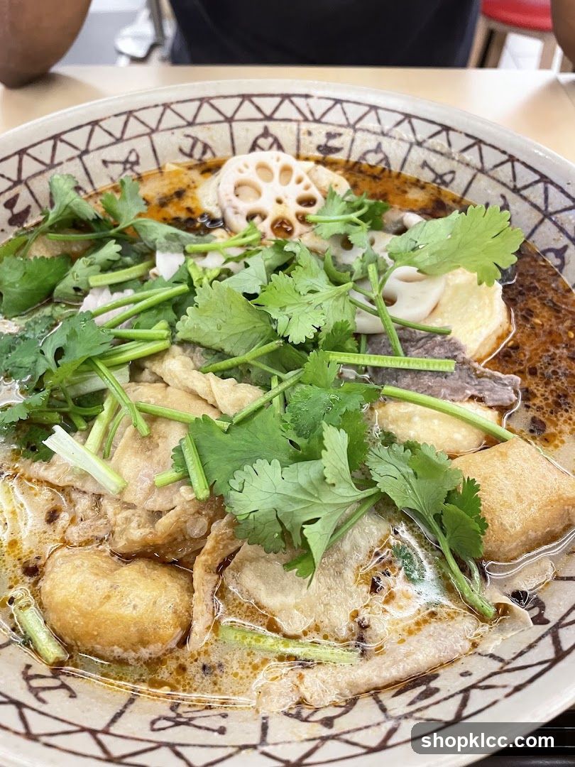 Spicy Noodle Soup