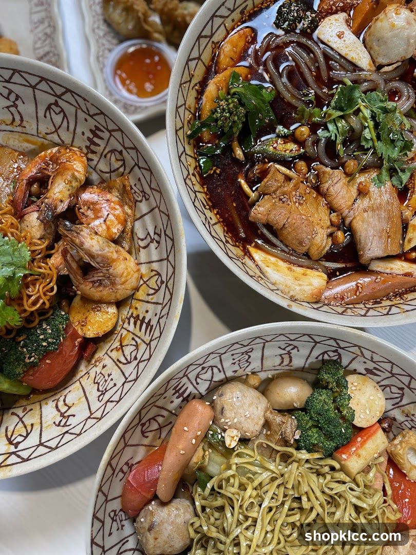 Spicy Noodle Bowls