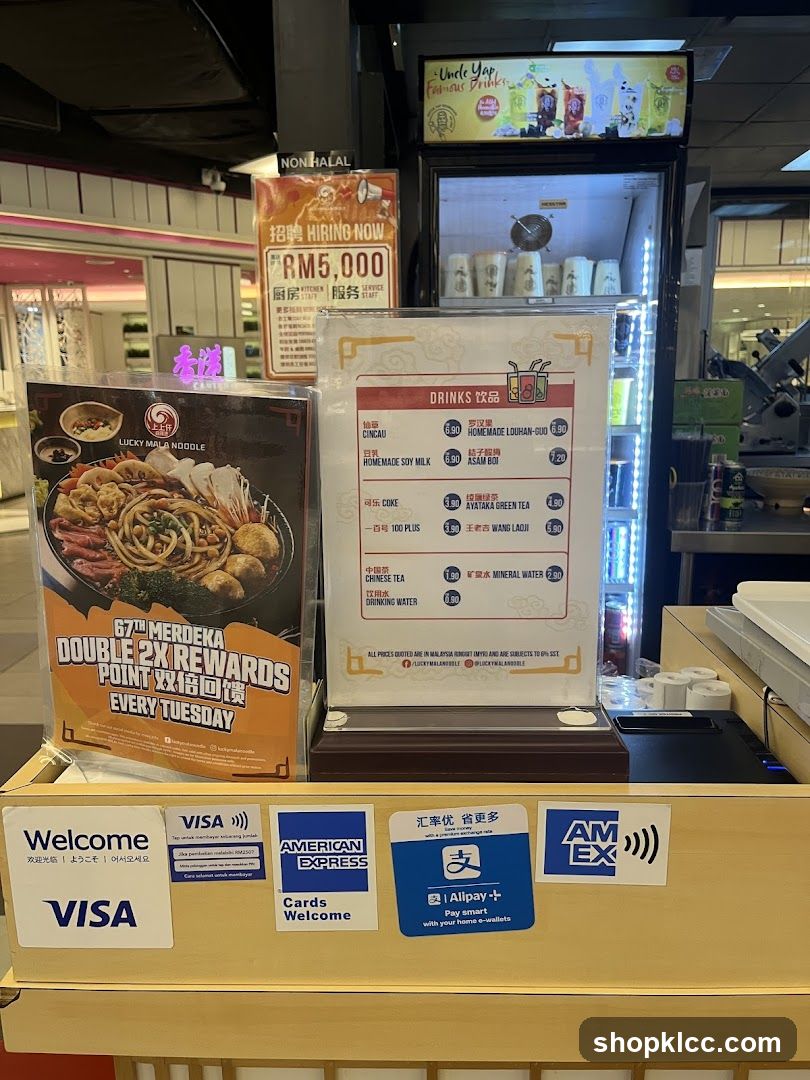 Restaurant Promotions and Payment Options