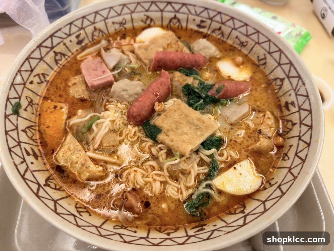 Spicy Noodle Soup
