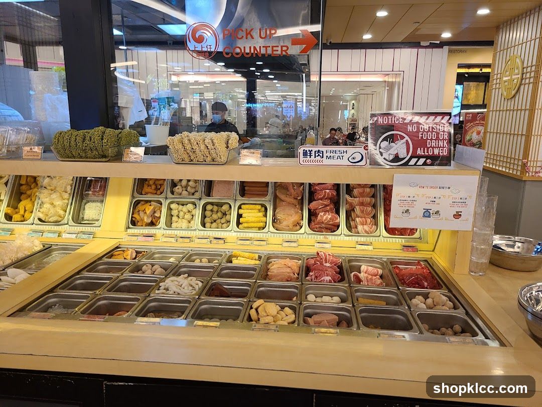Food Buffet Display