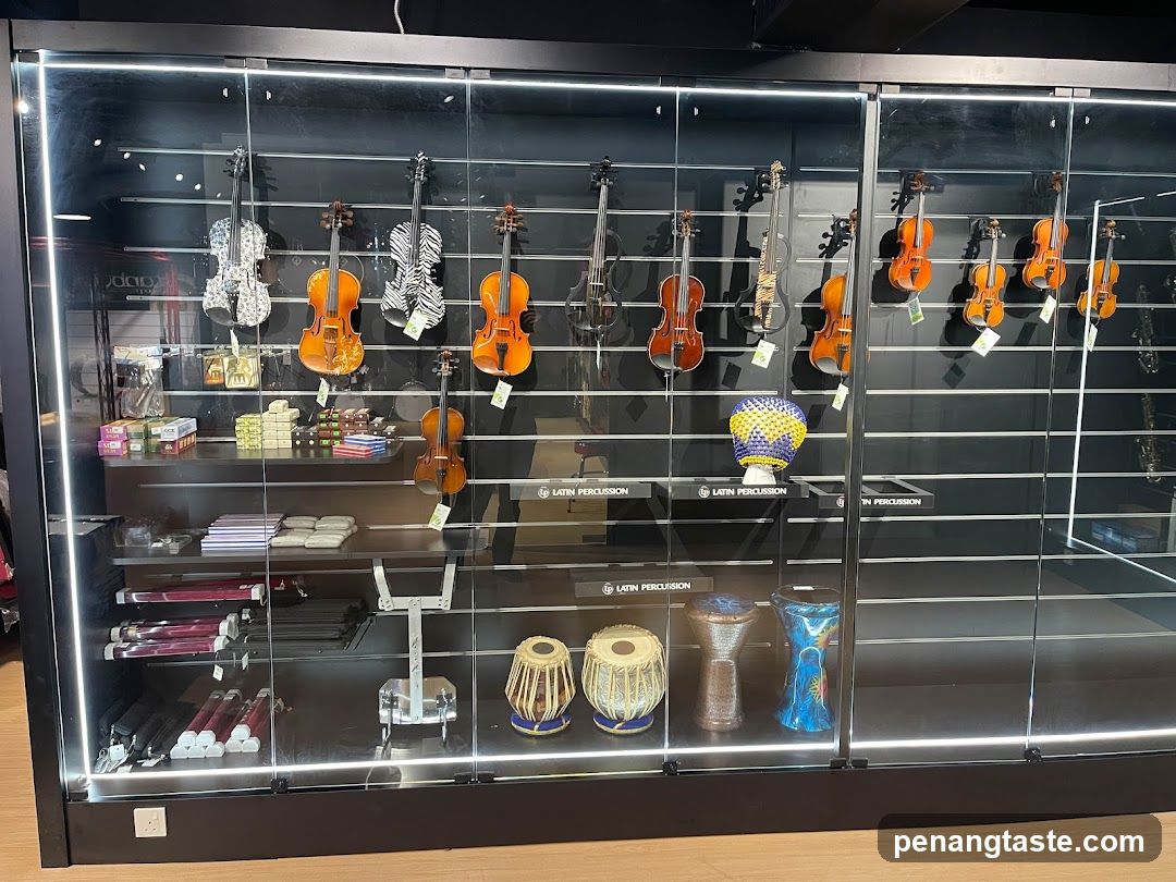 Musical Instruments Display