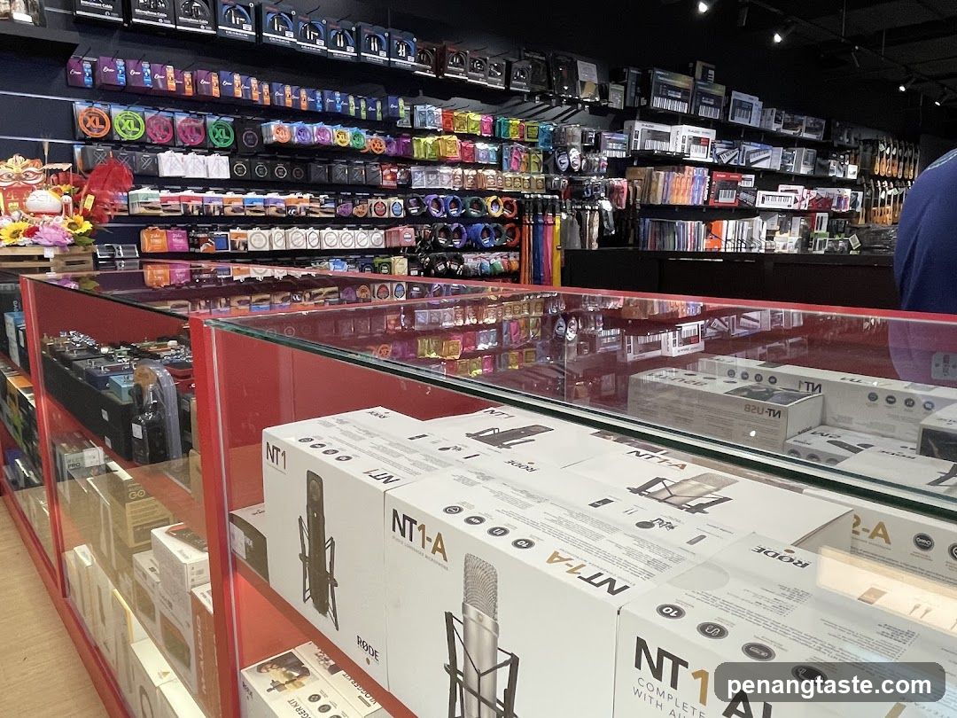 Music Store Display