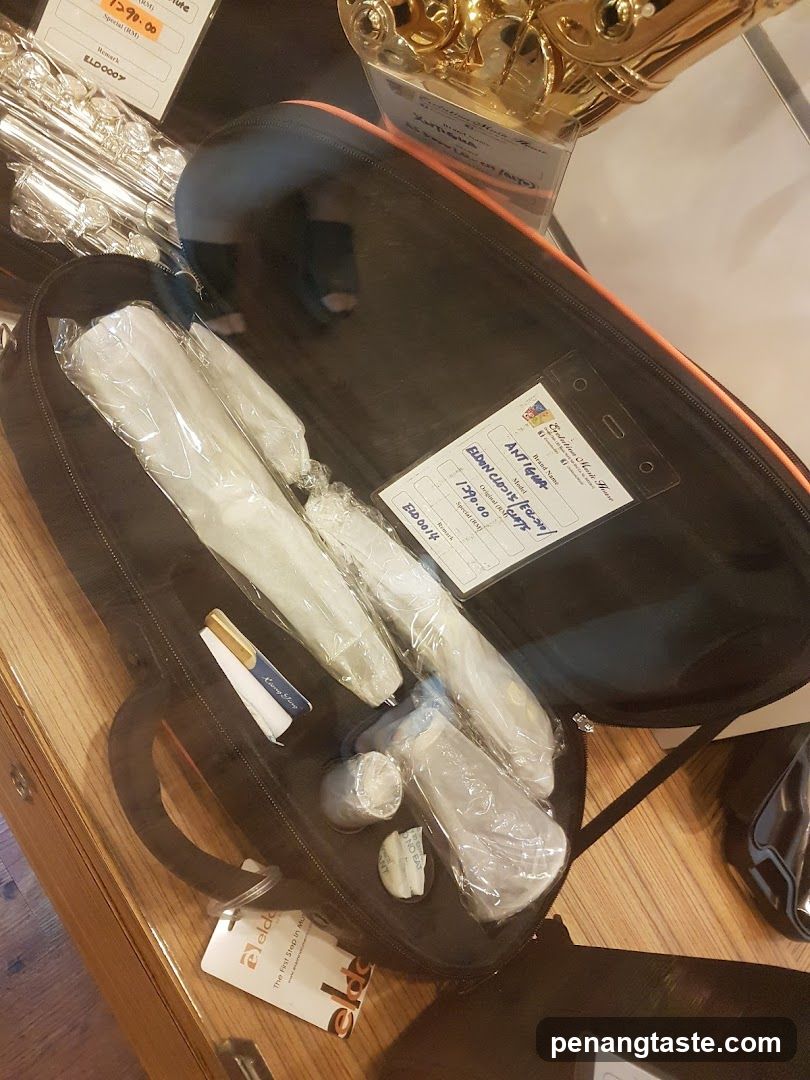 Musical Instruments in Case