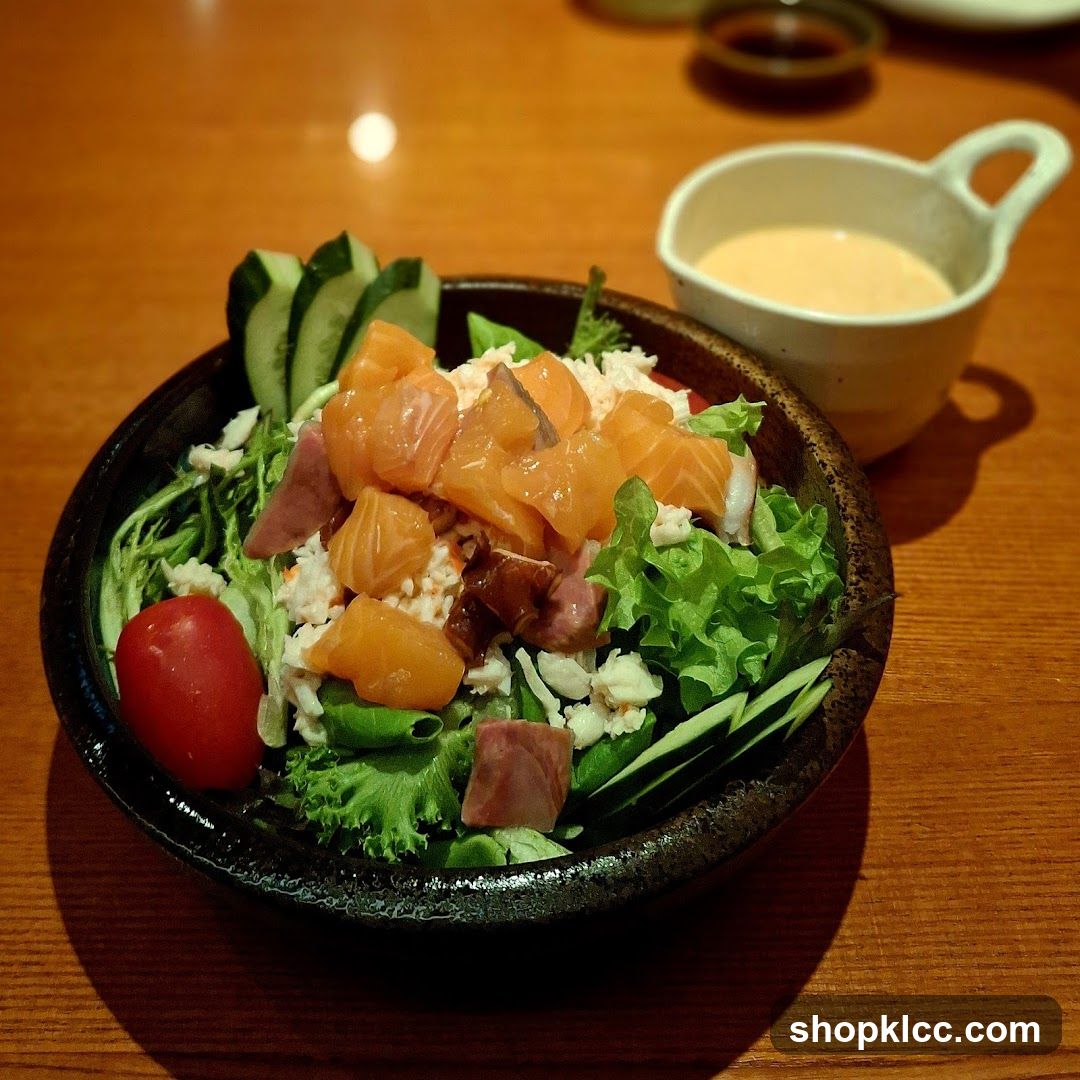 Sashimi Bowl with Dressing