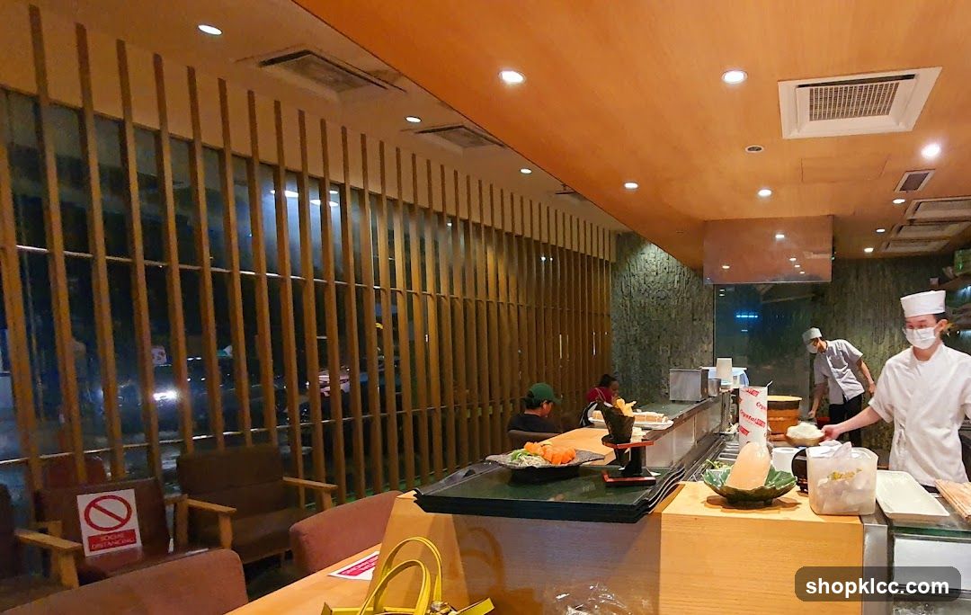 Sushi Restaurant Interior