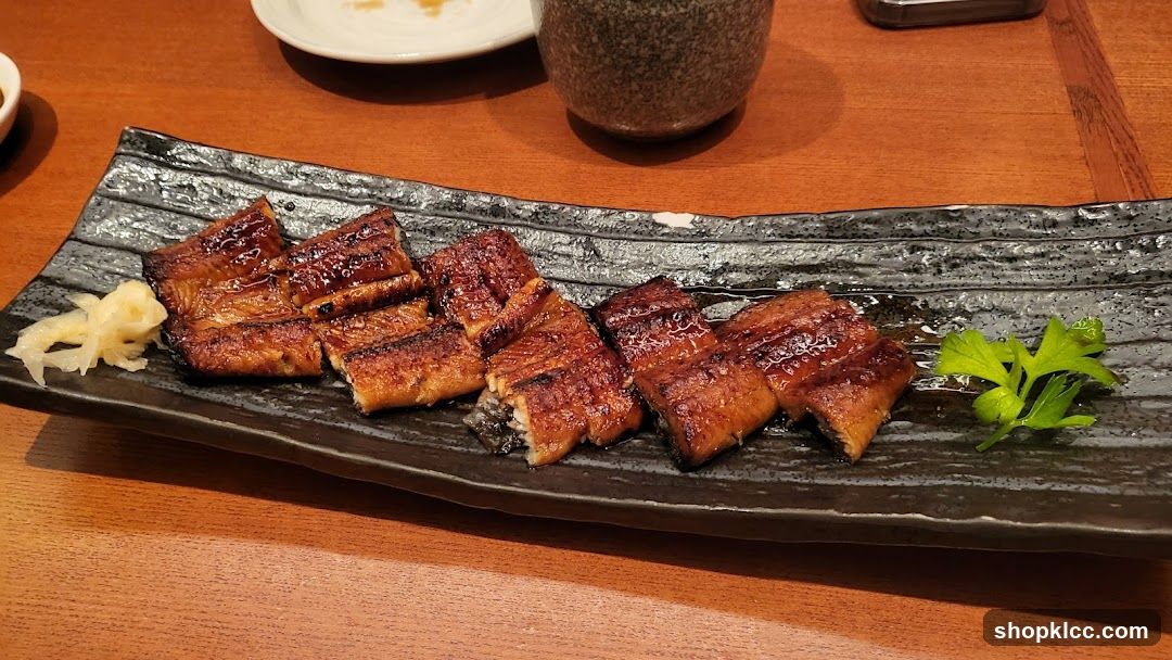 Grilled Eel Dish