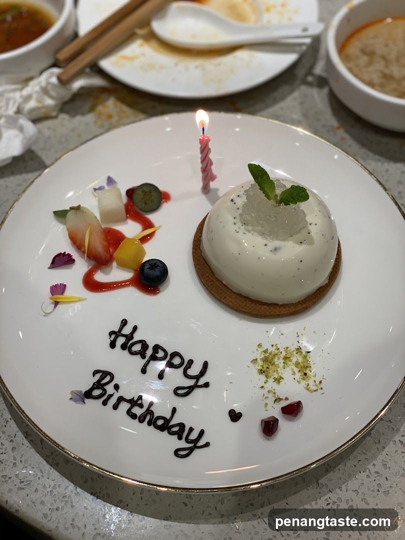 Birthday Dessert