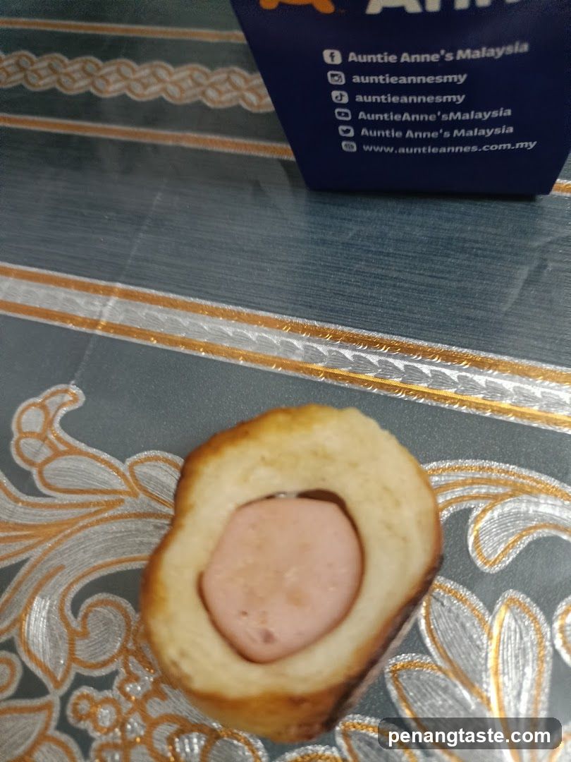 Auntie Anne's Sausage Pretzel