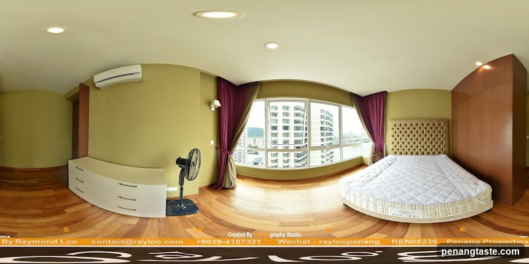 Bedroom with a view