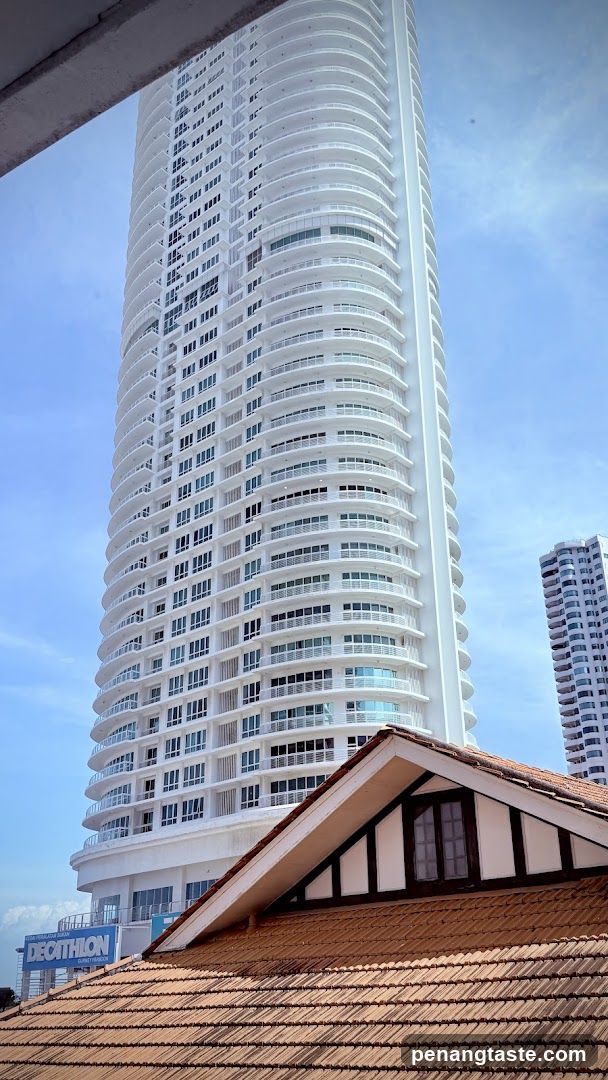 Modern Skyscraper and Rooftop
