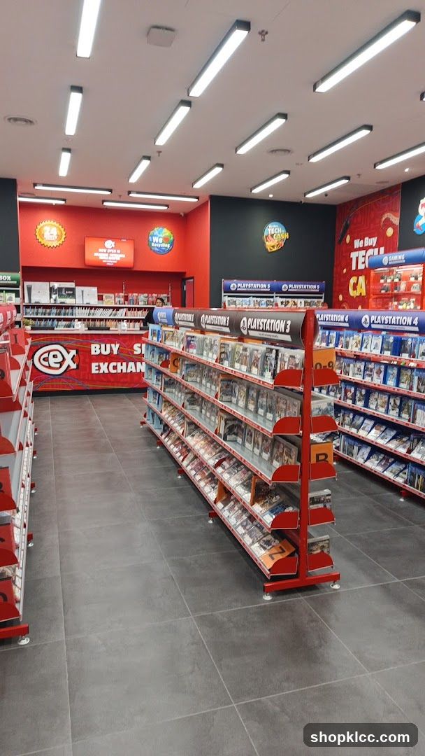 Video Game Store Interior