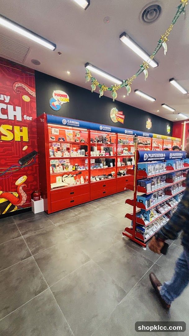 Electronics Store Interior