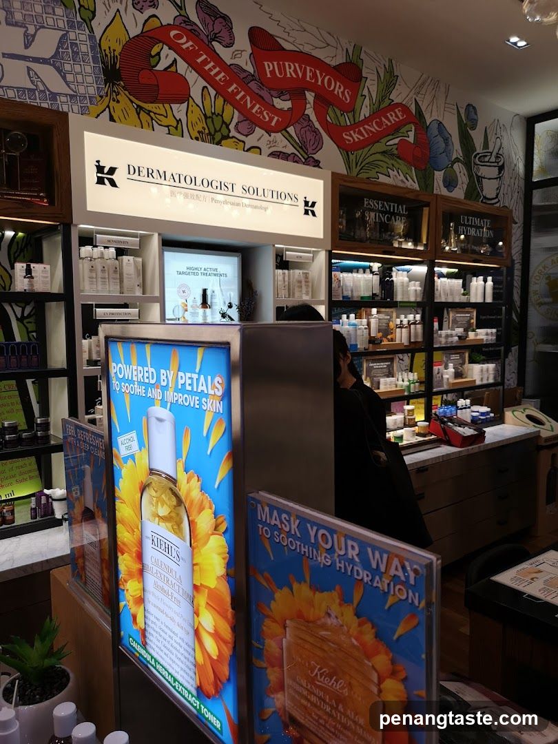 Skincare Products Display