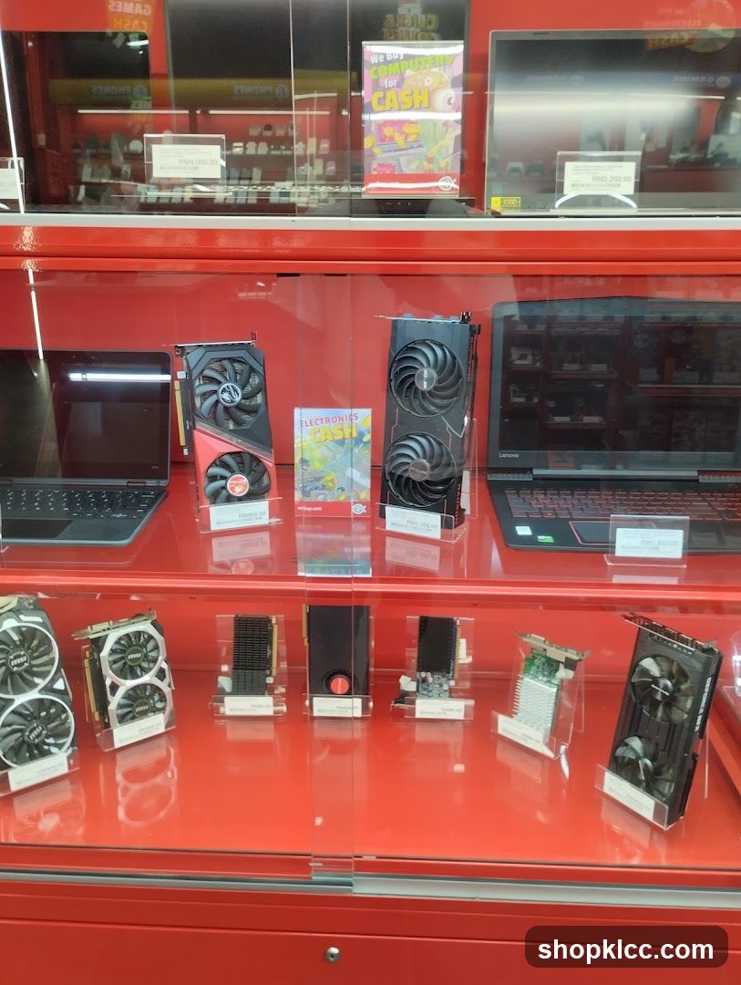 Computer Components Display