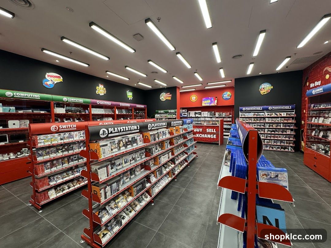 Video Game Store Interior