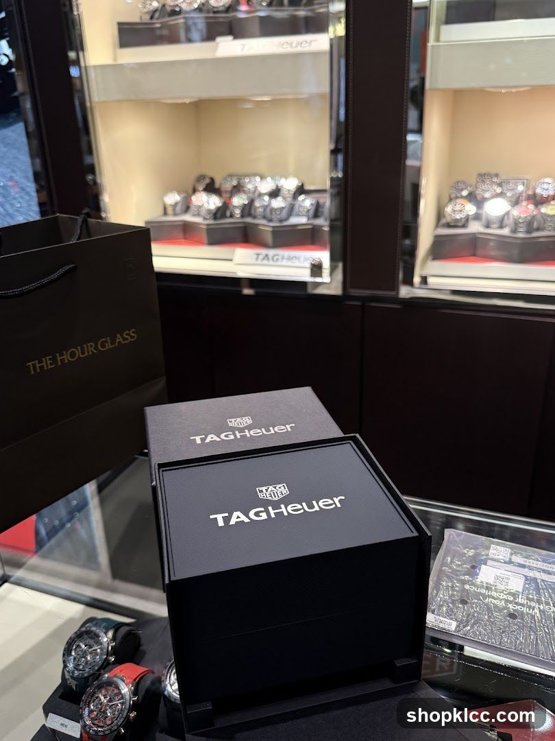 TAG Heuer Watches Display