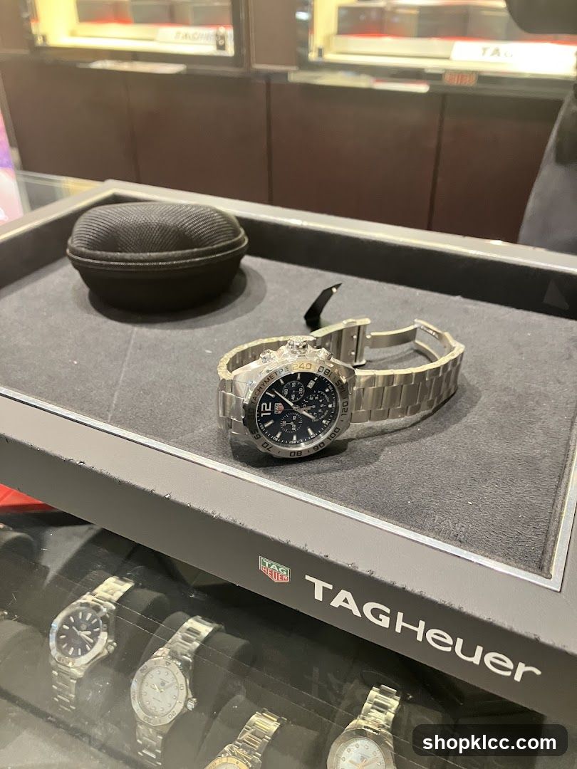 TAG Heuer Watches Display