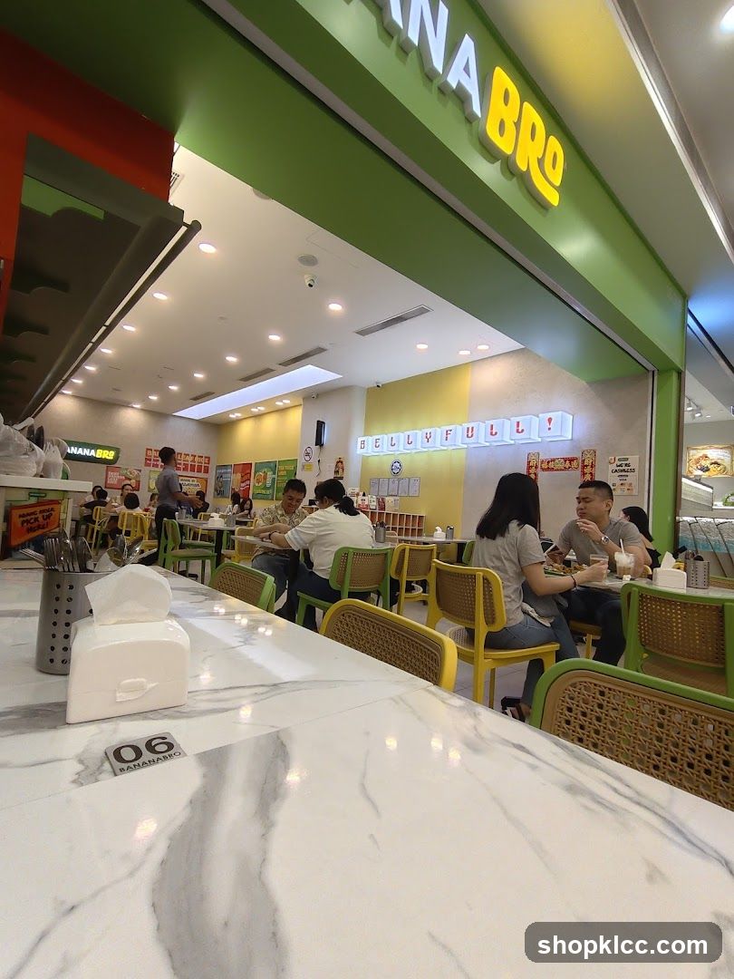 Interior of Banana Bro