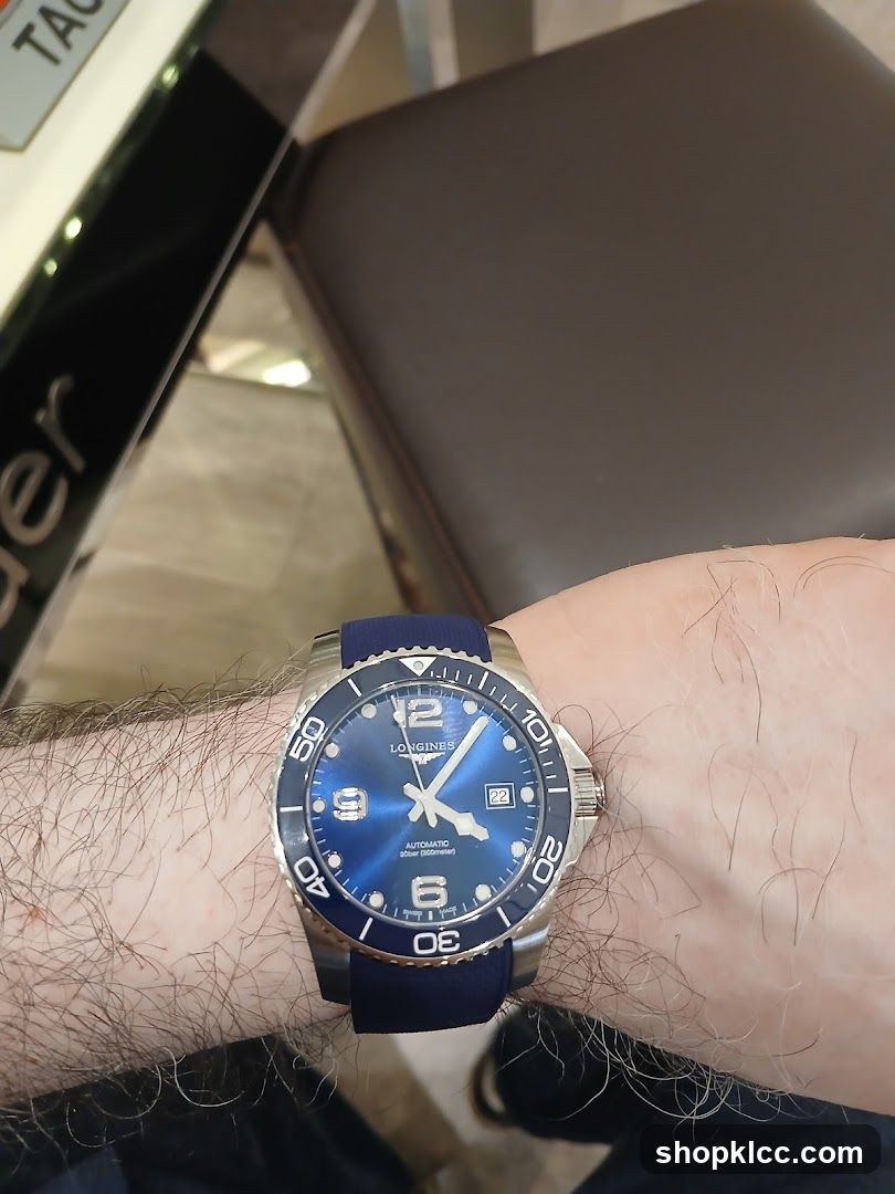 Longines Watch on Wrist