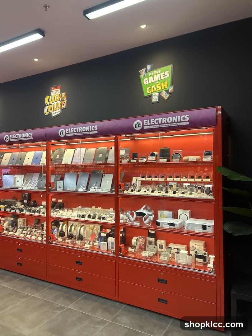 Electronics Store Display