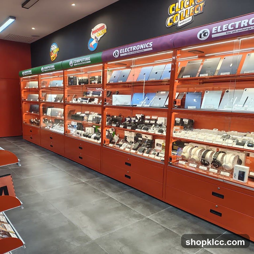 Electronics Store Display