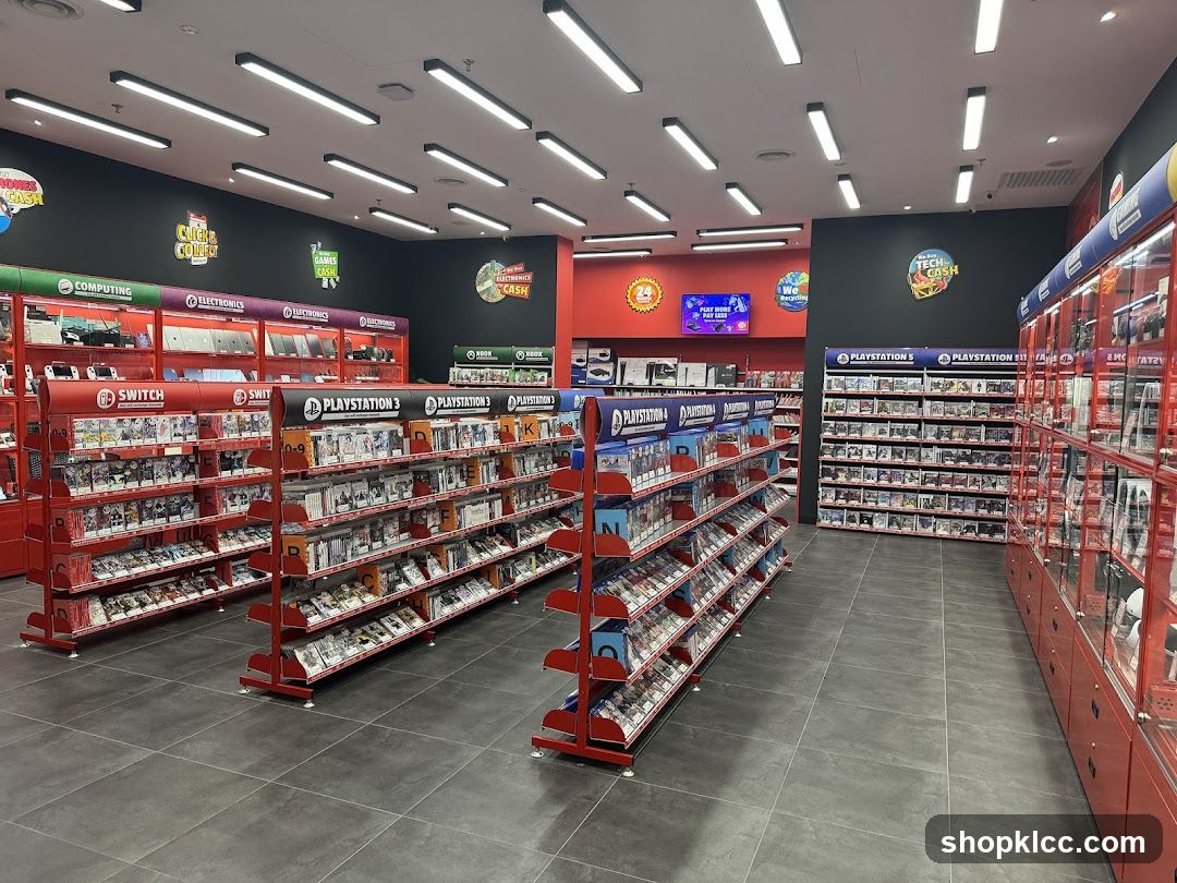 Video Game Store Interior