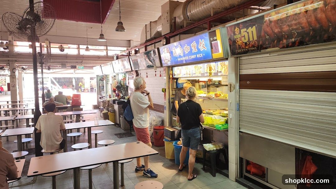 Food Stall in a Market