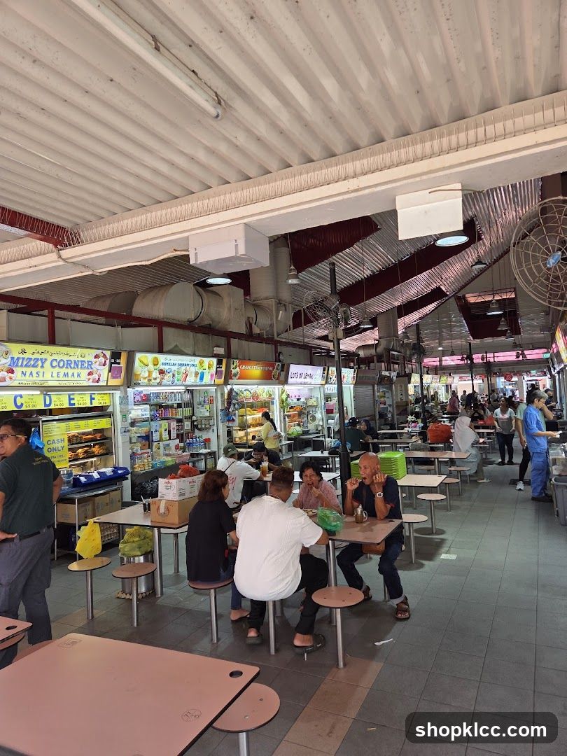 Hawker Centre Dining Area