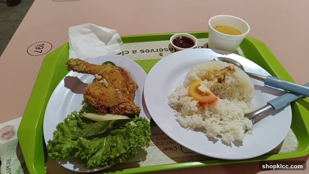 Fried Chicken Rice Meal