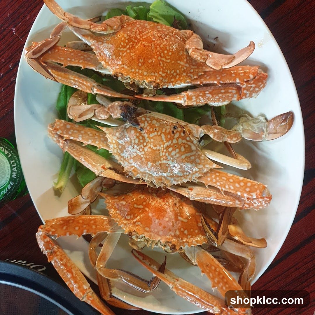 Steamed Crabs
