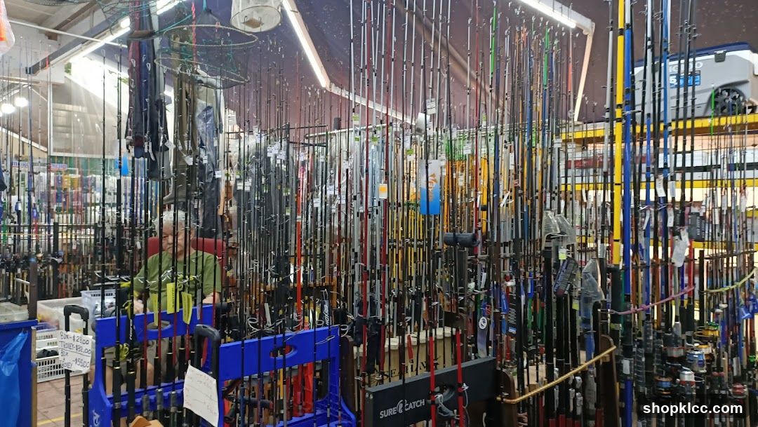 Fishing Rods Display