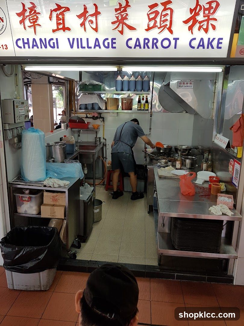Changi Village Carrot Cake