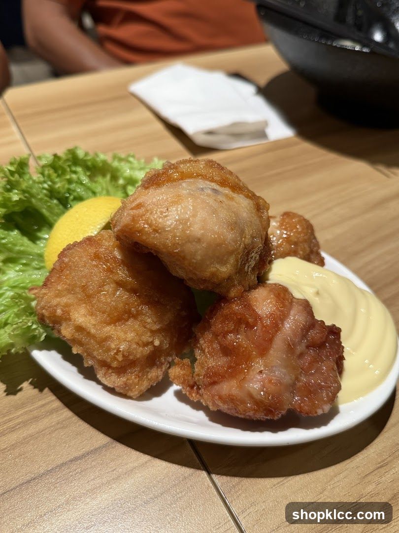 Fried Chicken Bites with Dip