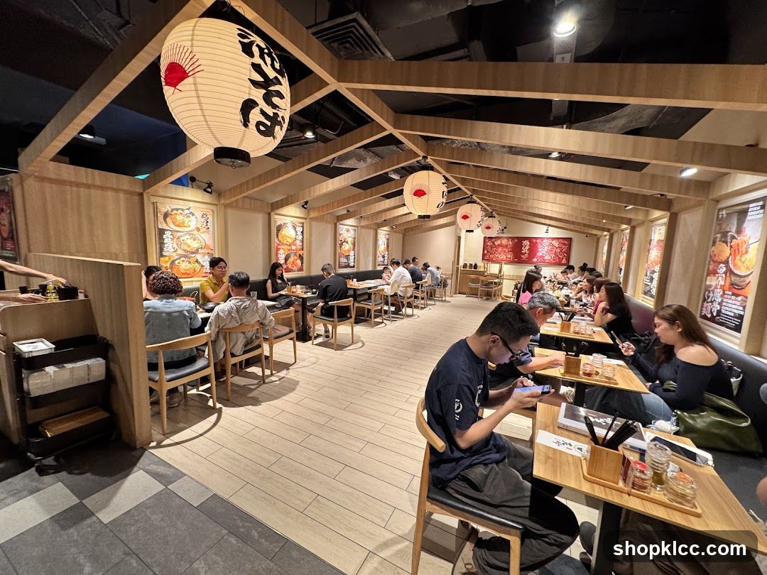 Restaurant Interior with Diners
