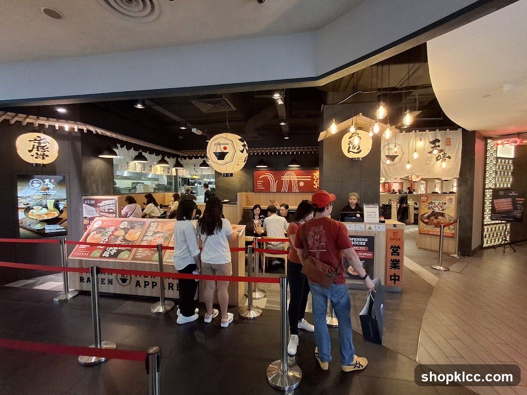 Ramen Restaurant Interior