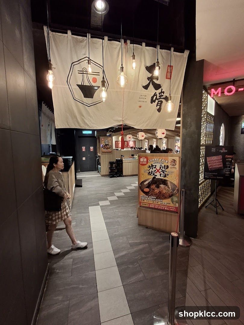 Ramen Restaurant Entrance
