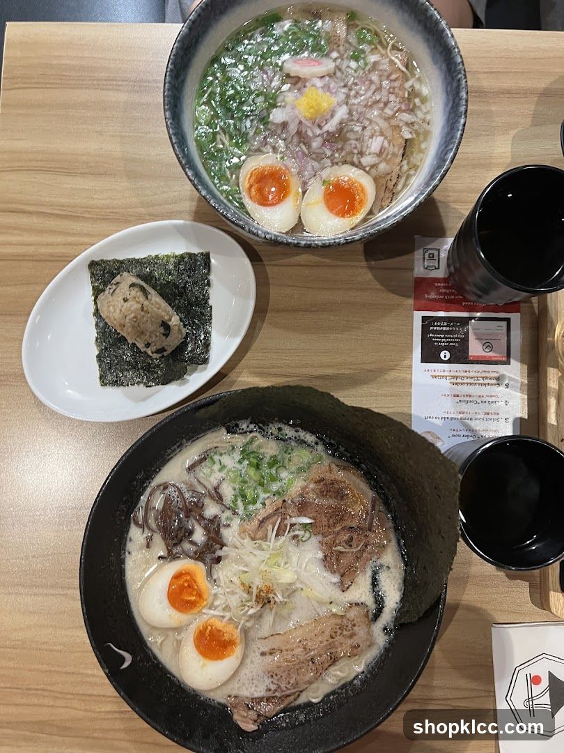 Ramen and Onigiri