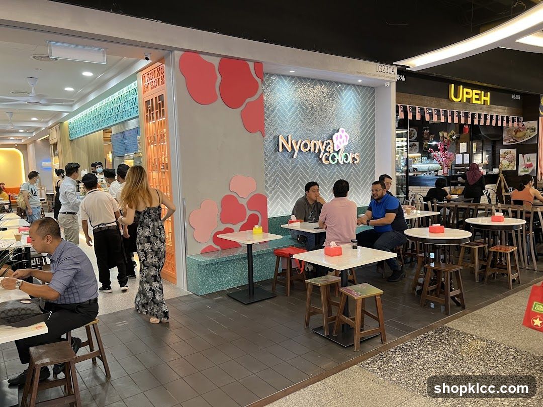 Restaurant Interior with Customers