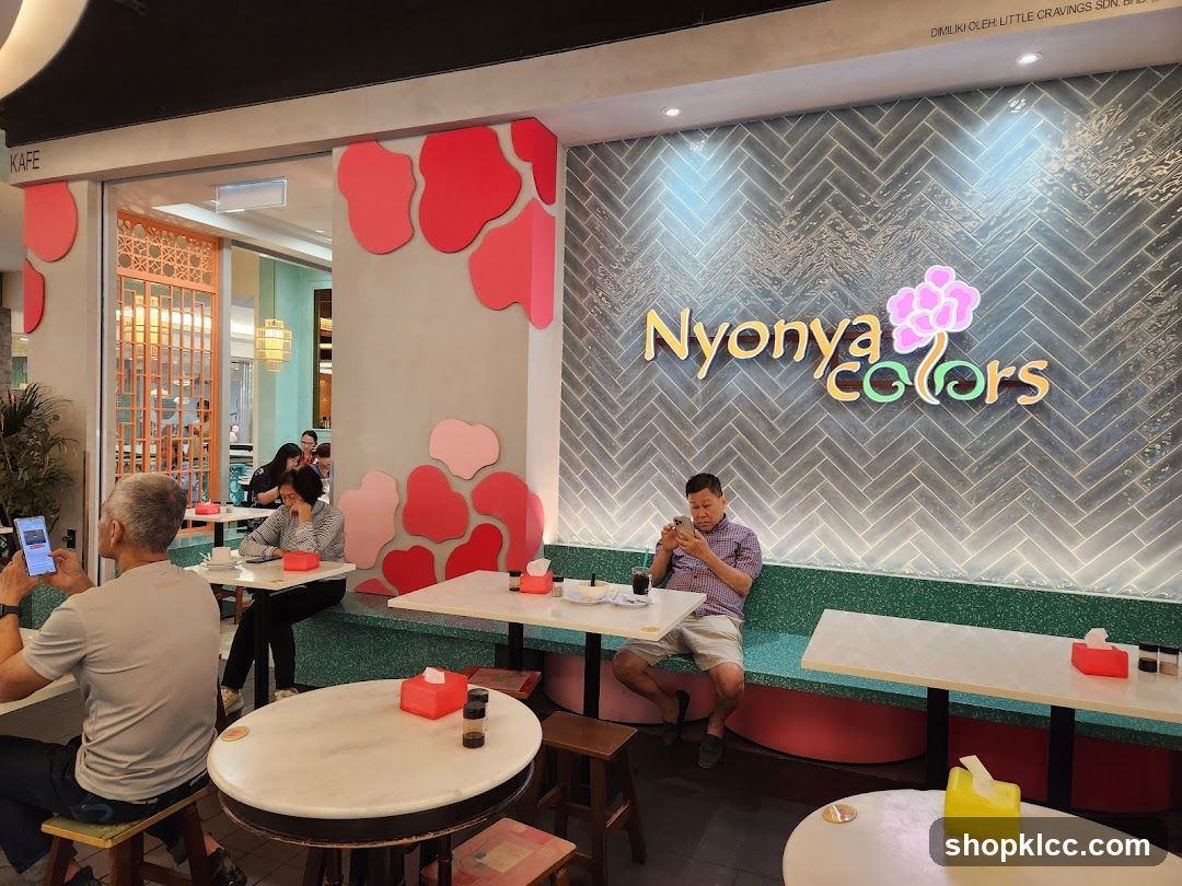 Nyonya Colors Restaurant Interior