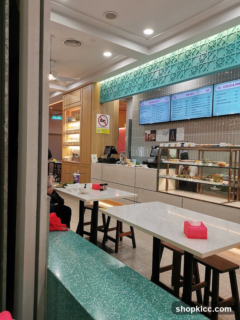 Restaurant Interior with Menu Boards