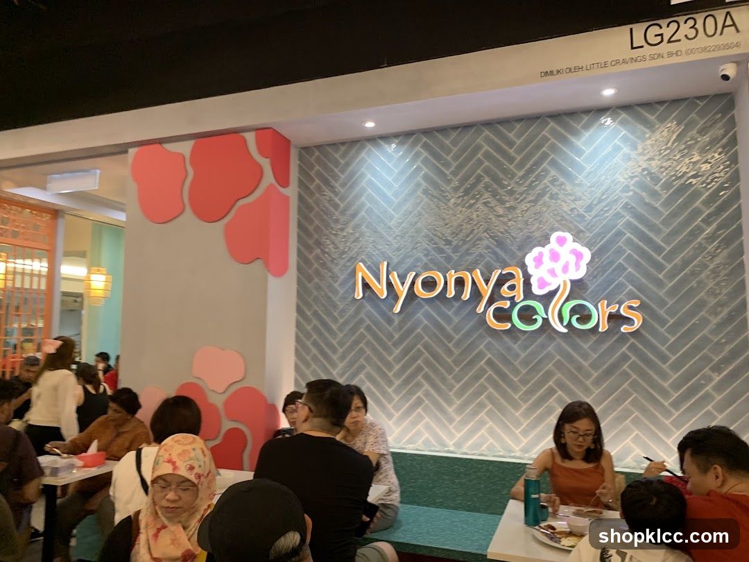 Nyonya Colors Restaurant Interior