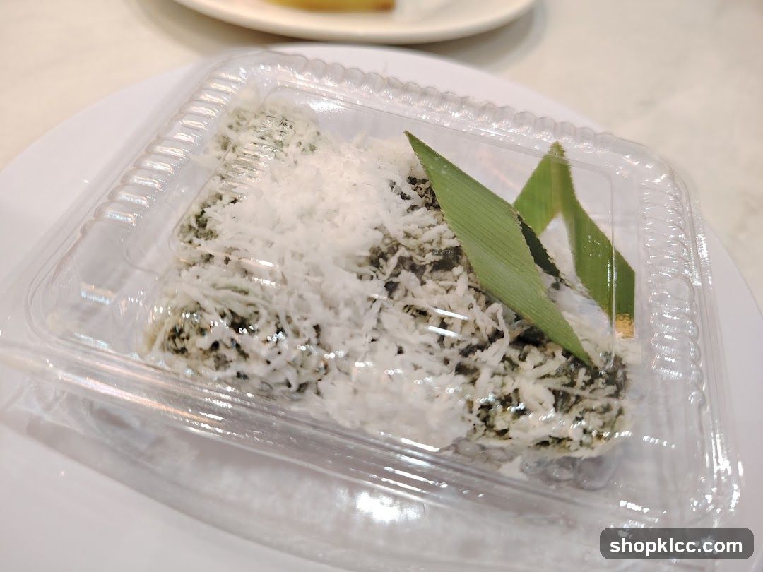 Dessert in a plastic container