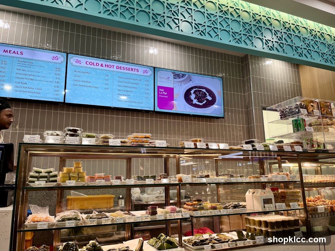 Meals and Cold & Hot Desserts Menu