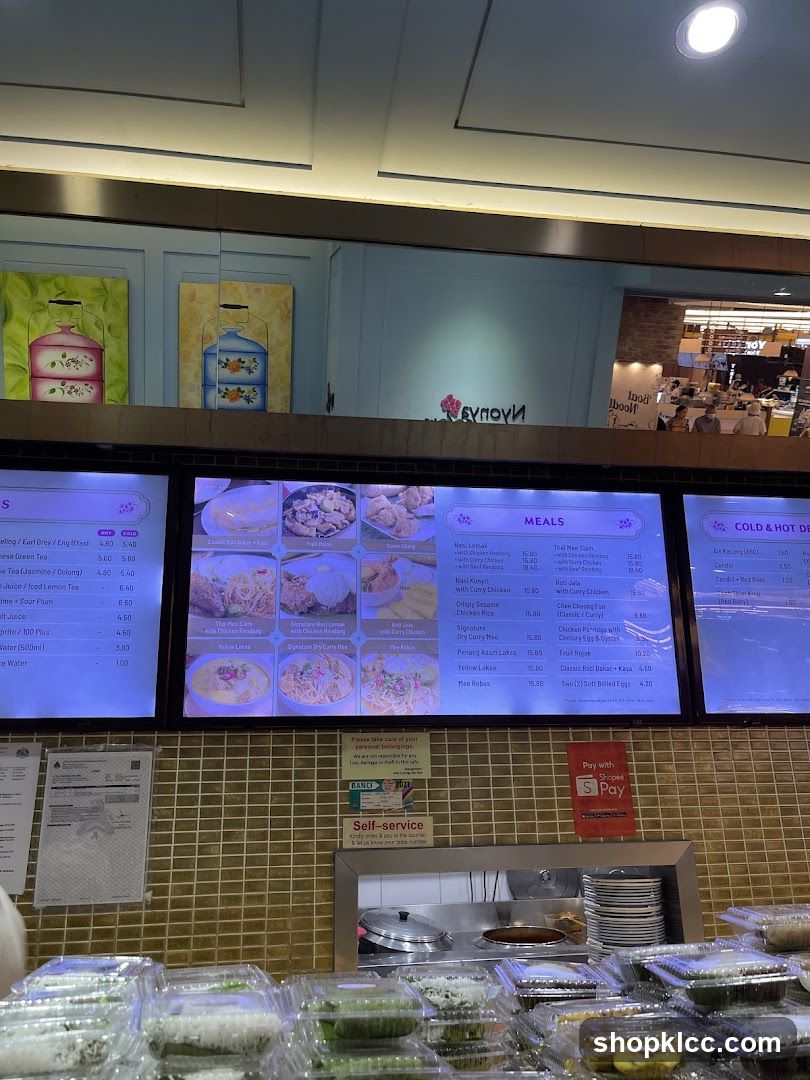 Nyonya Menu