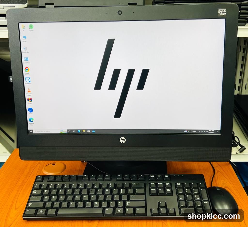 HP All-in-One Desktop Computer Setup