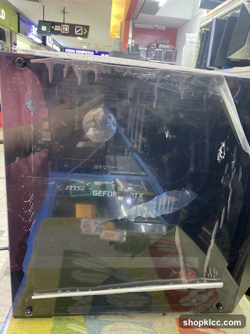 Computer Case Interior View