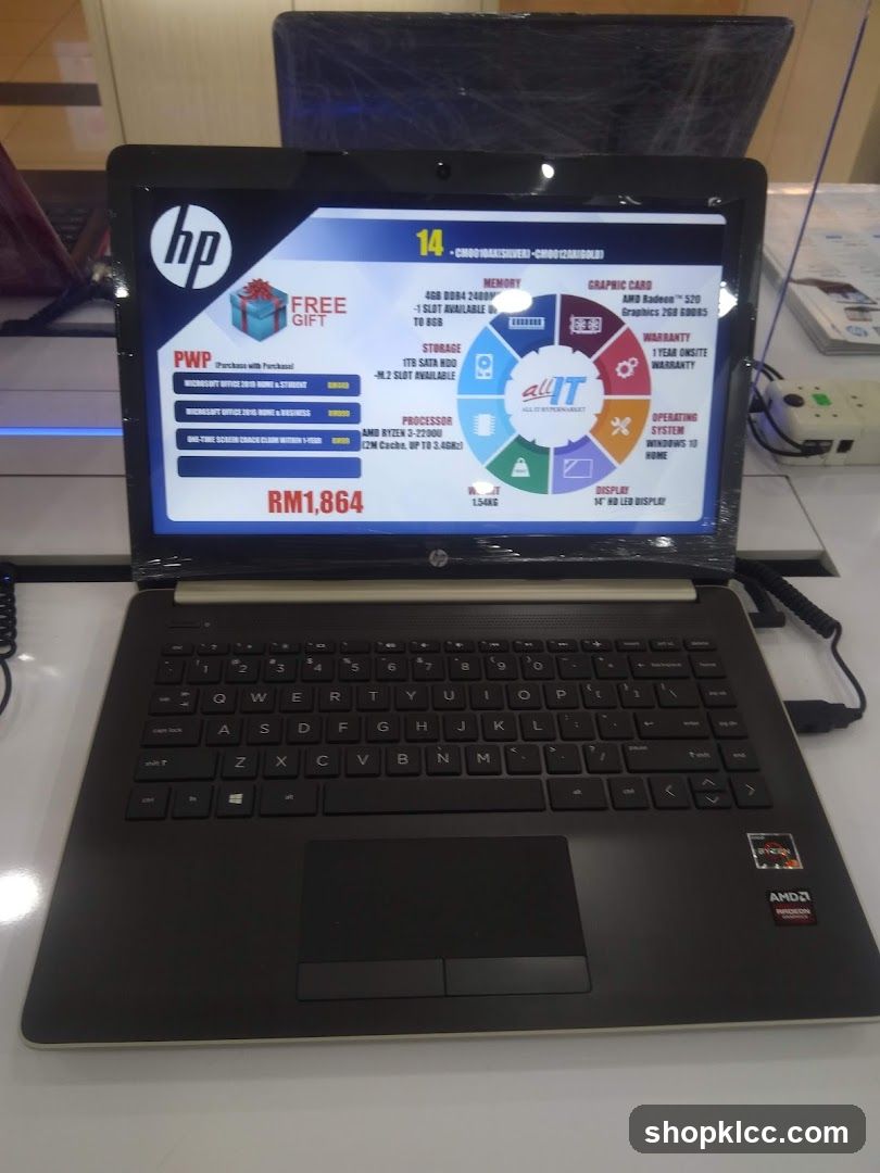 HP Laptop Display