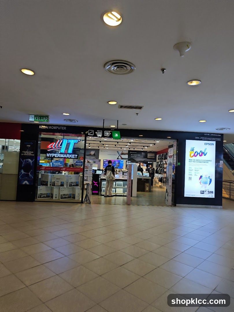 Shopping Mall Interior View
